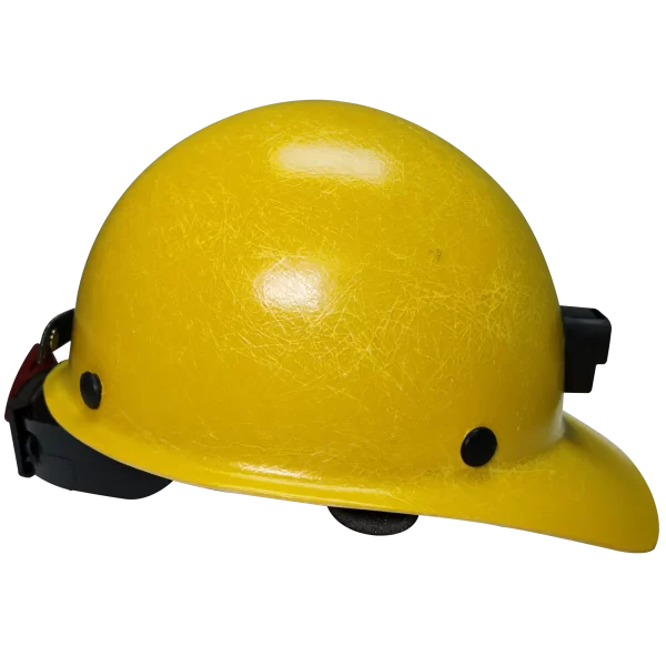 CASCO FIBRA DE VIDRIO EST/MINERO AMARILLO - Imagen 2