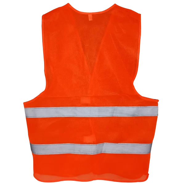 CHALECO VIAL VERDE Y NARANJA - Imagen 2