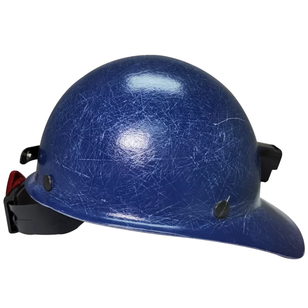 CASCO FIBRA DE VIDRIO EST/MINERO AZUL - Imagen 2