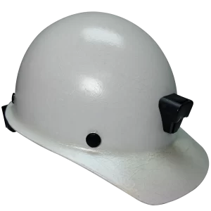CASCO FIBRA DE VIDRIO ESTILO MINERO BLANCO