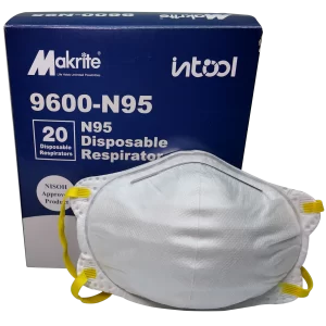 MASC. MAKRITE 9600-N95 BLANCA                                    (CAJA DE 20 UND) FACTURAR POR UNIDAD