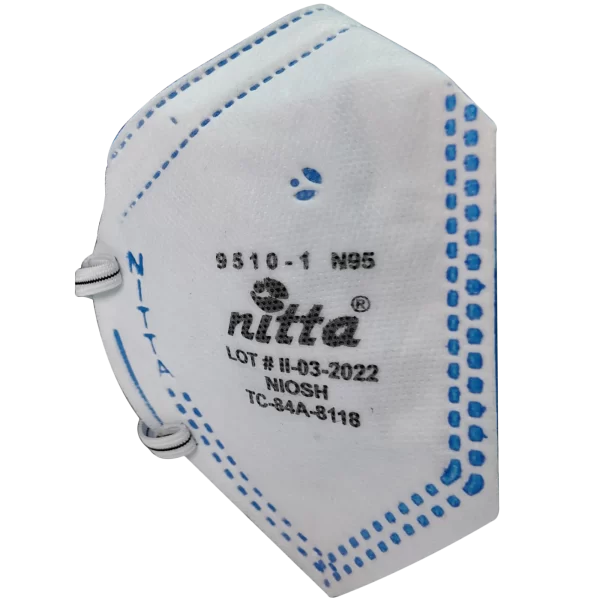 MASCARILLA BLANCA N95 NITTA (POR UND) - Imagen 3