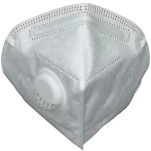 MASCARILLA KN95 CON VALVULA HAOLU                                     (DETAL CAJA DE 5 UNID.)