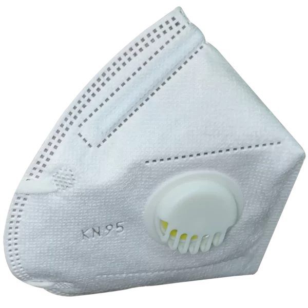 MASCARILLA KN95 CON VALVULA HAOLU                                     (DETAL CAJA DE 5 UNID.) - Imagen 2