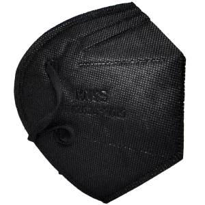MASCARILLA KN95 MARCA GUOYAN COLOR NEGRO                                                                                                       (DETAL CAJA DE 20 UNID.)