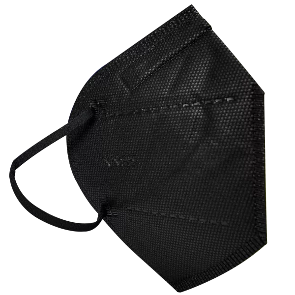 MASCARILLA KN95 NEGRA IMP. INTOOL                        (FACTURAR POR UNIDAD) PRECIO POR CAJA - Imagen 2