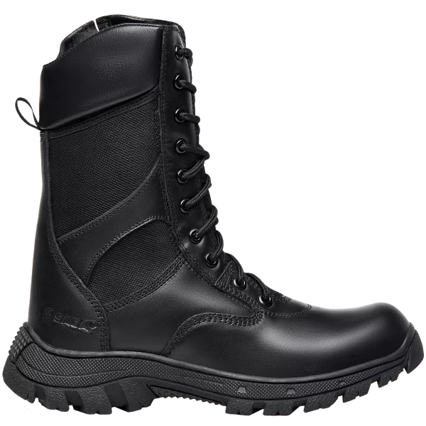 8066T BOTA MILITAR EN PIEL Y LONA REFORZADA - Imagen 3