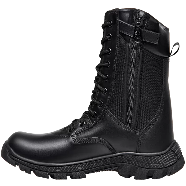 8066T BOTA MILITAR EN PIEL Y LONA REFORZADA - Imagen 4