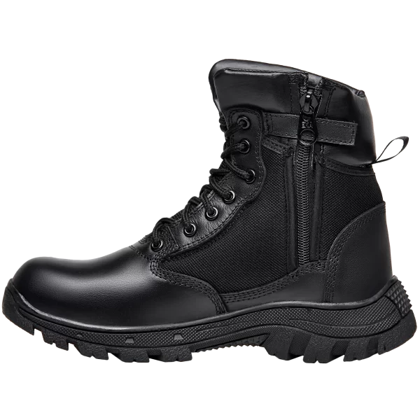 8066T-1 BOTA MILITAR EN PIEL Y LONA REFORZADA - Imagen 4