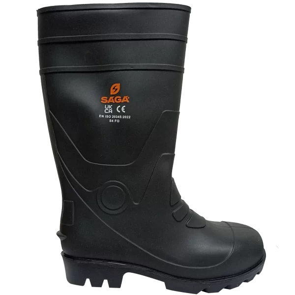 9020 Bota de Caucho PVC Negra - Imagen 3