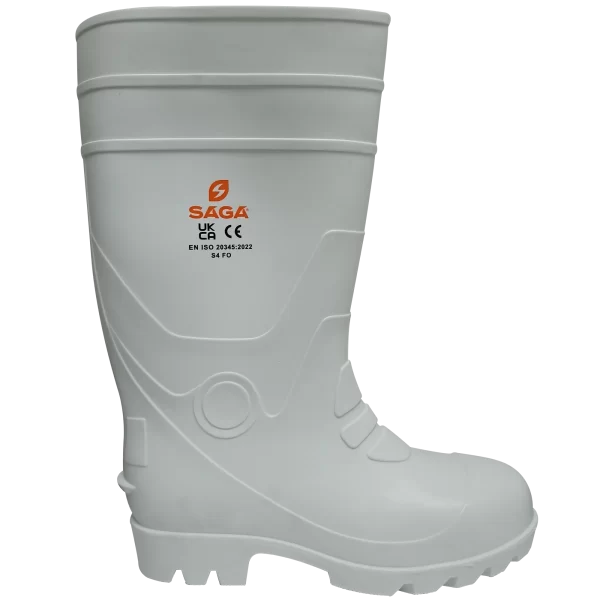 9030 Bota de Caucho PVC Blanca - Imagen 3