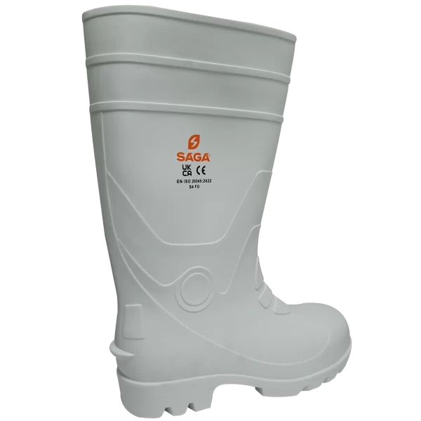 9030 Bota de Caucho PVC Blanca - Imagen 2