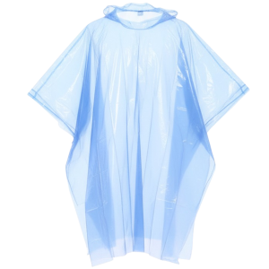 IMPERMEABLE TIPO PONCHO DE EMERGENCIA