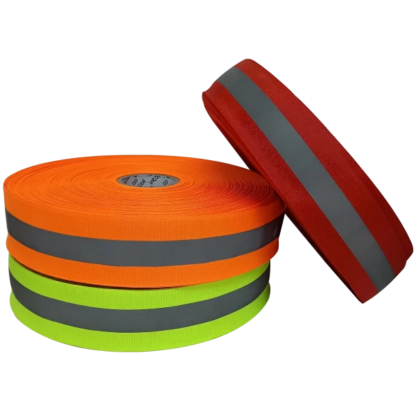 CINTA REFLECTIVA 1" POLIESTER INTOOL COLORES