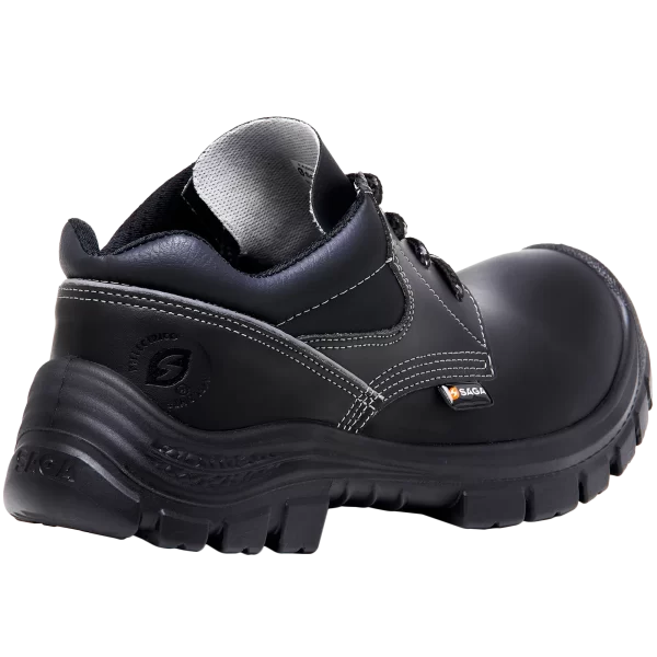 1010 Zapato Piel Cuero Napa Negro - Imagen 2