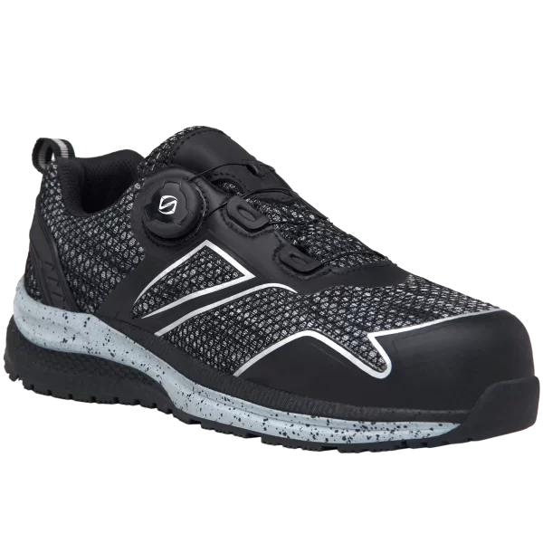 7003 CALZADO DEPORTIVO NEGRO/GRIS MODELO 2