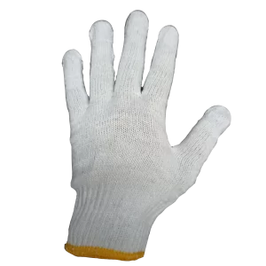 GUANTE CAROLINA BLANCO CON PUNTOS PVC