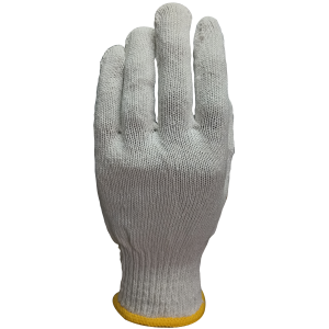 GUANTE CAROLINA BLANCO SIN PUNTOS PVC