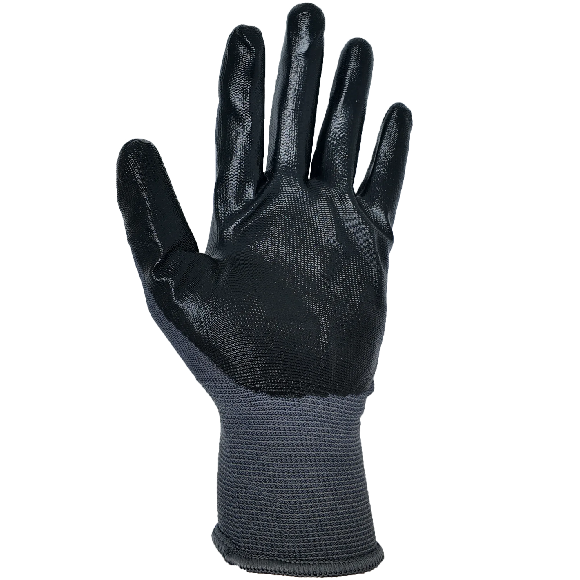 GUANTE CON RECUBRIMIENTO EN NITRILO NEGRO - Imagen 2