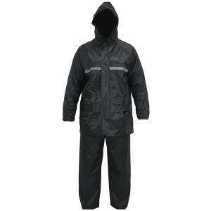 IMPERMEABLE NEGRO MOTORIZADO