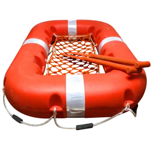 BALSA SALVAVIDAS CON REMOS